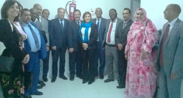Une délégation mauritanienne de haut niveau en visite à l’ONM