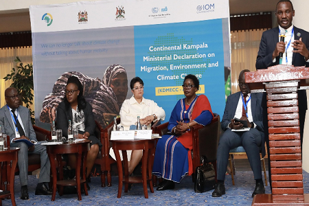المرصد الوطني للهجرة يشارك في المؤتمر التقني الرسمي للدول من أجل التوسع القاري لإعلان كمبالا الوزاري بشأن الهجرة و البيئة وتغير المناخ KDMECCA-AFRICA - نيروبي- كينيا من 23 الى 25 أوت 2023