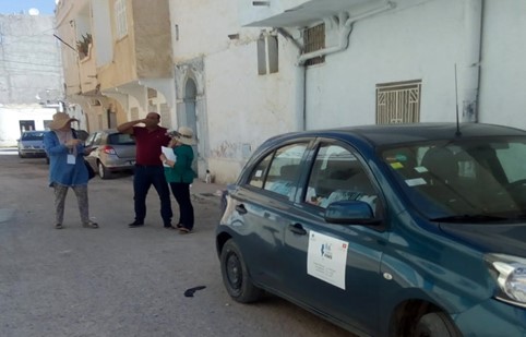 TUNISIA-HIMS – Kairouan : Sur terrain